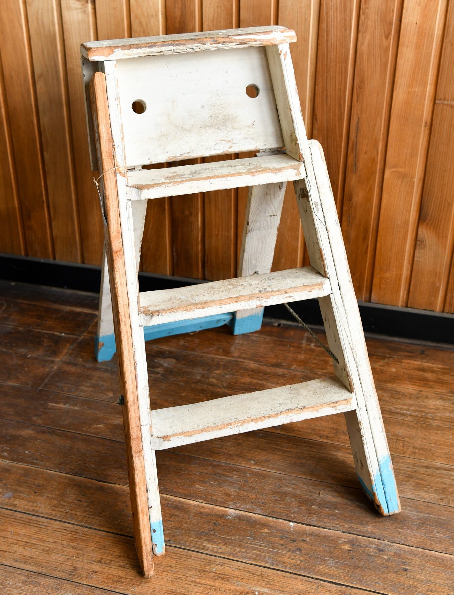 Rustic Wooden Step Ladder