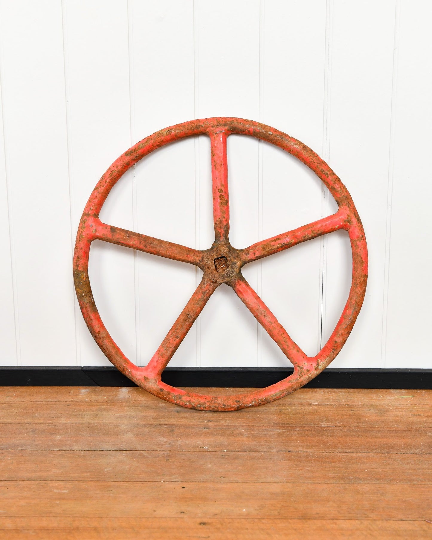 Old Industrial Ships Wheel