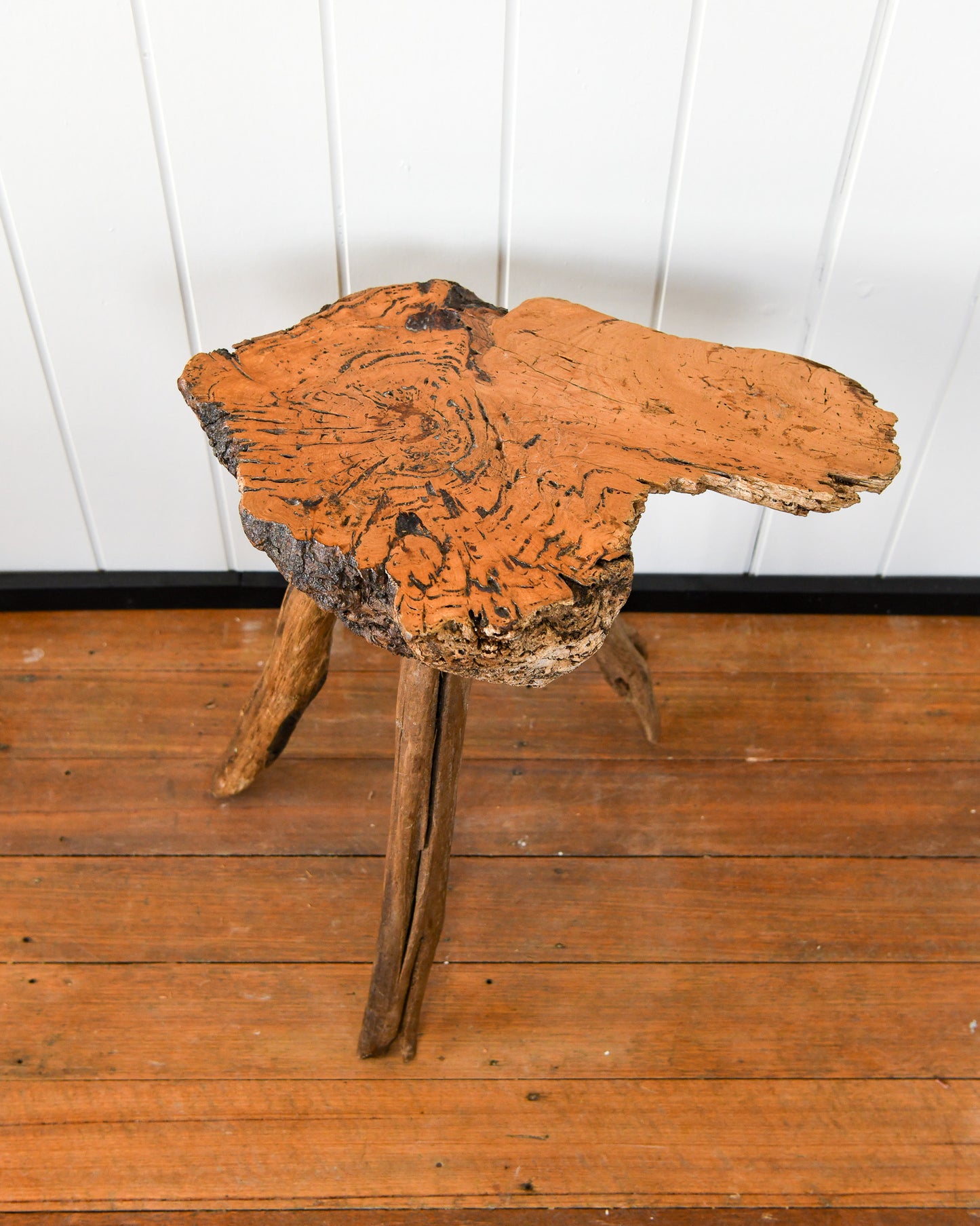 Solid Wood Burl side Table