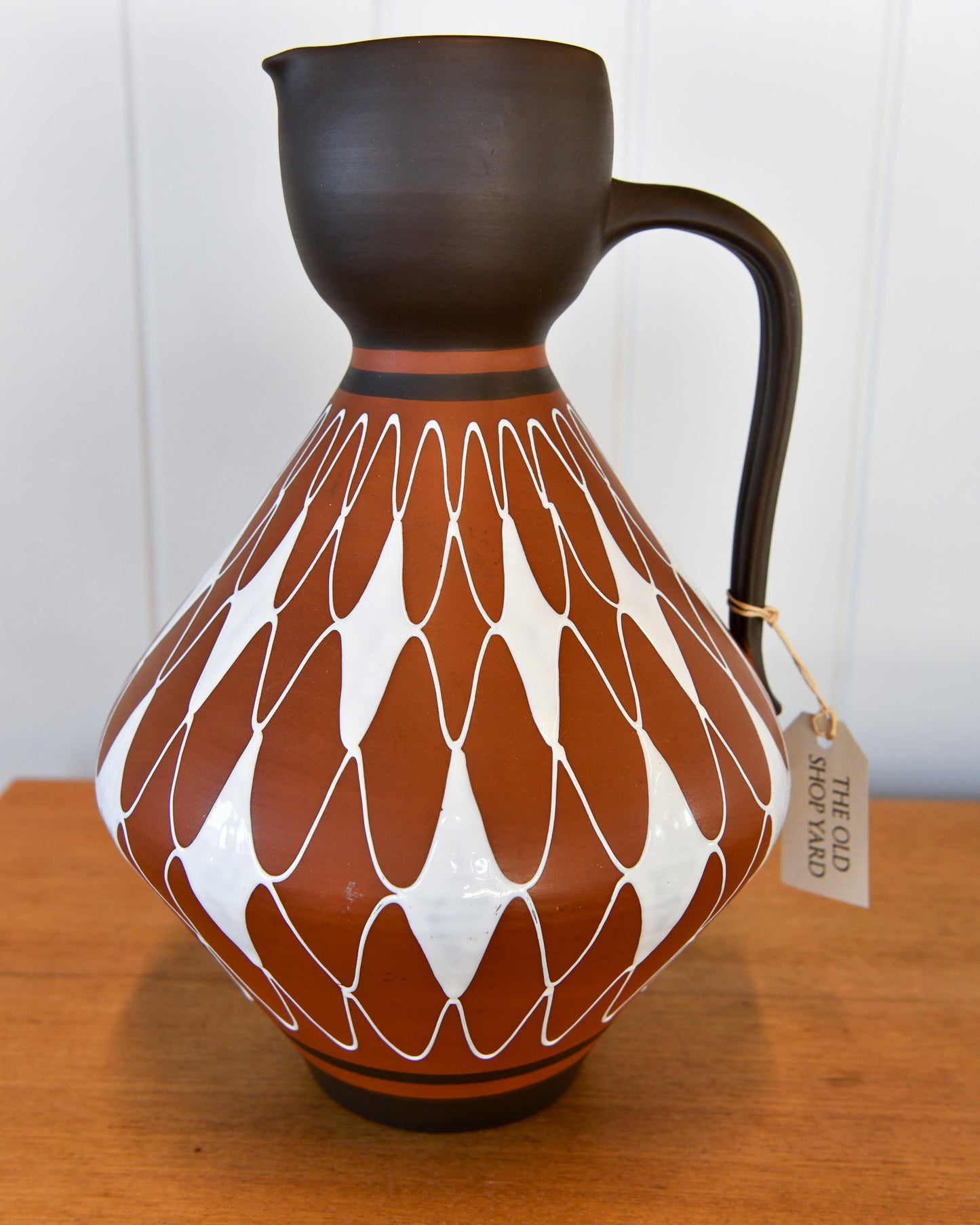 Mid Century West German Large Ceramic Jug