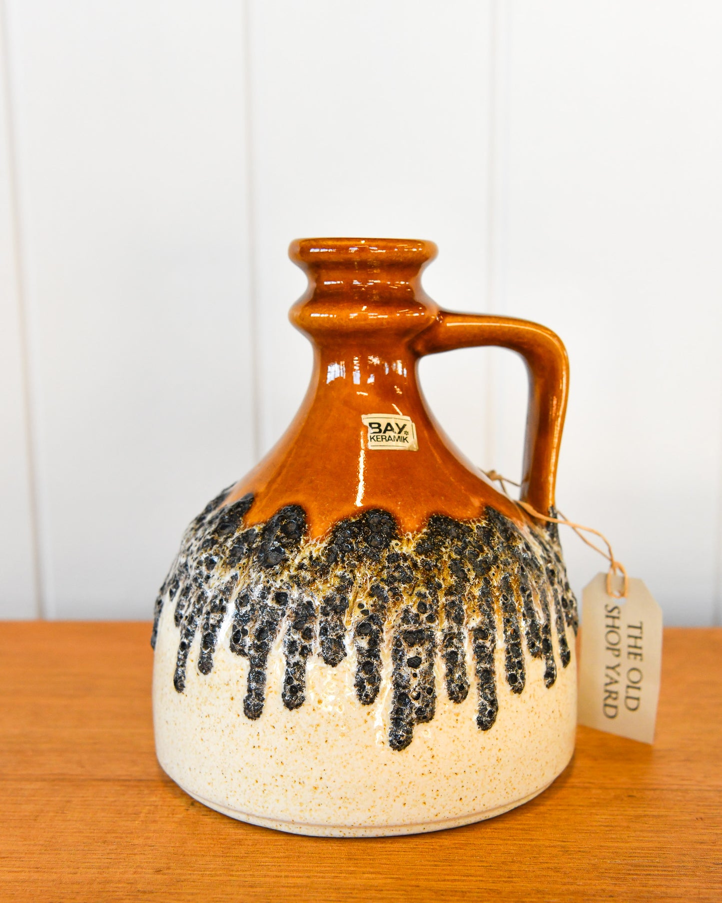 Mid Century West German "Bay Keramik" Ceramic Jug / Vase