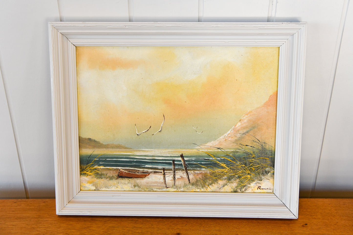 Beach Oil Painting