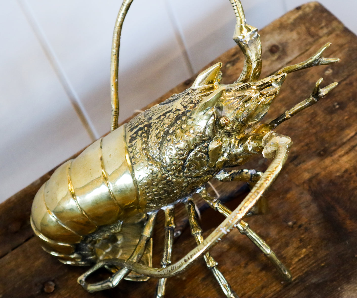 Brass Rock Lobster Crayfish