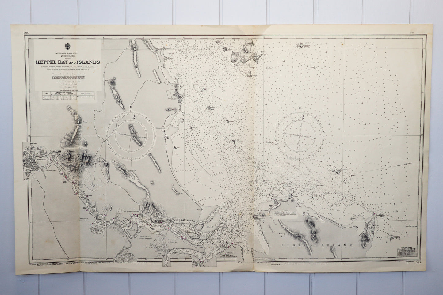QLD - Keppel Bay and Islands - 363 Chart / Map