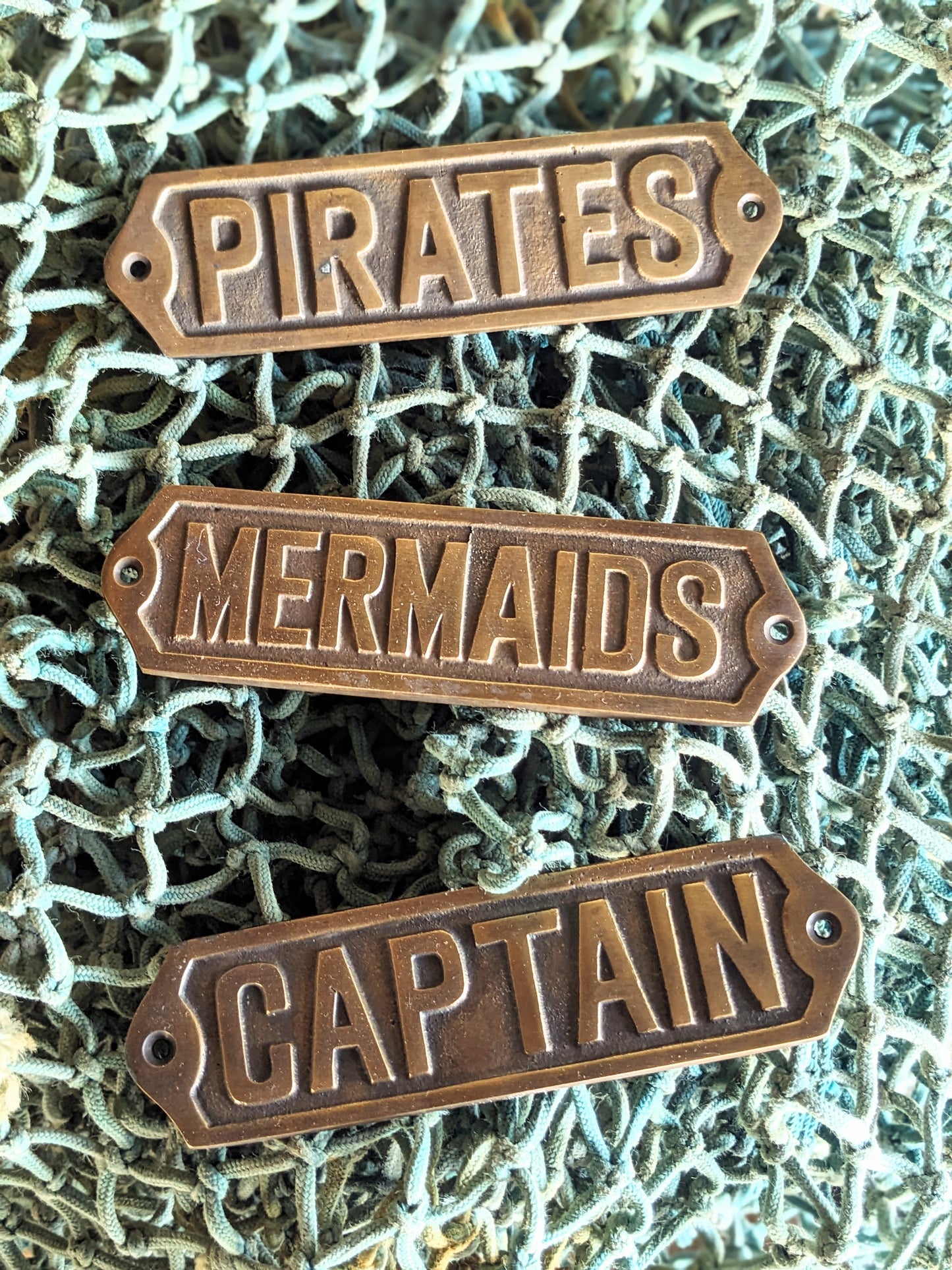 Brass Captain Sign