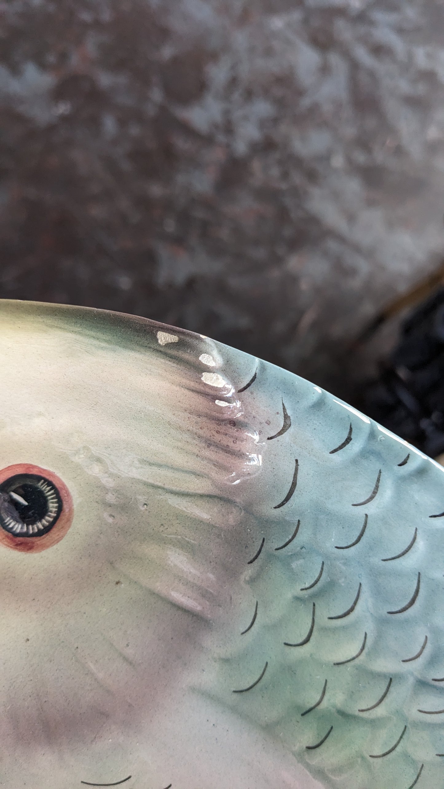 Italian Vintage Fish Plate