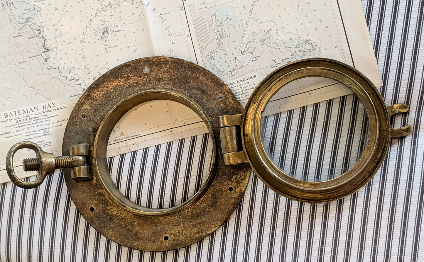 Solid Brass Porthole