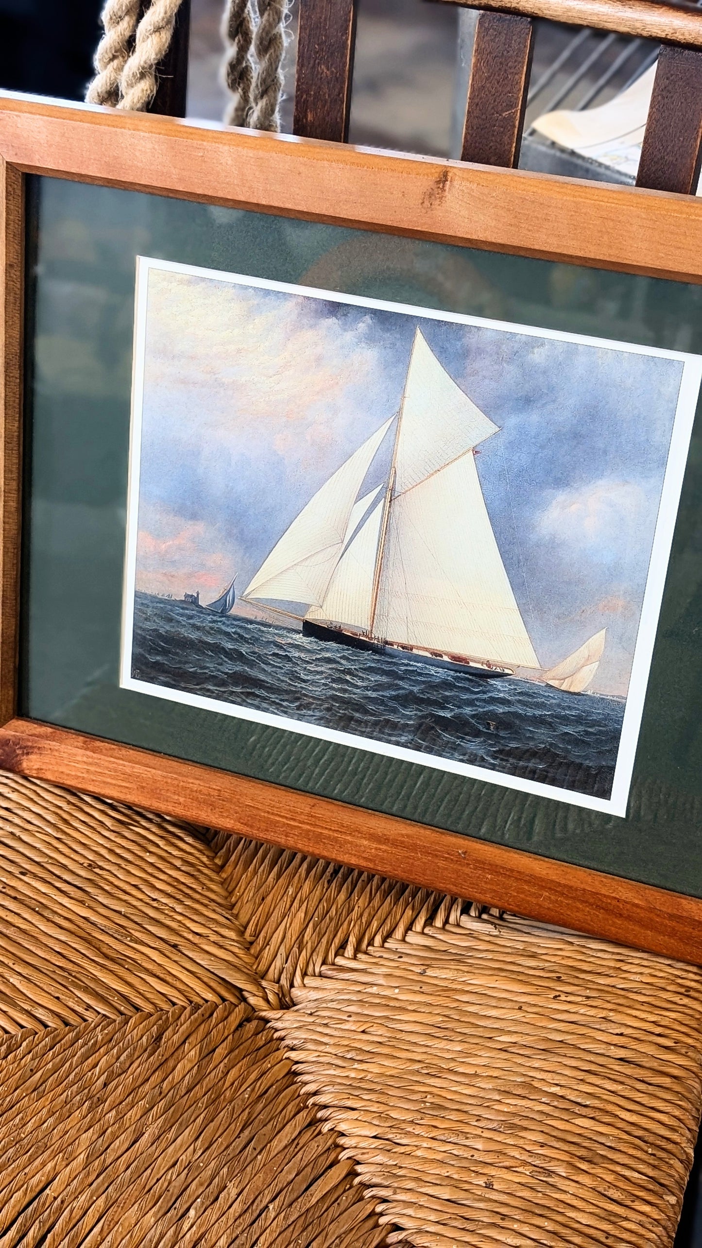 "Cutter Off A Lighthouse" Print