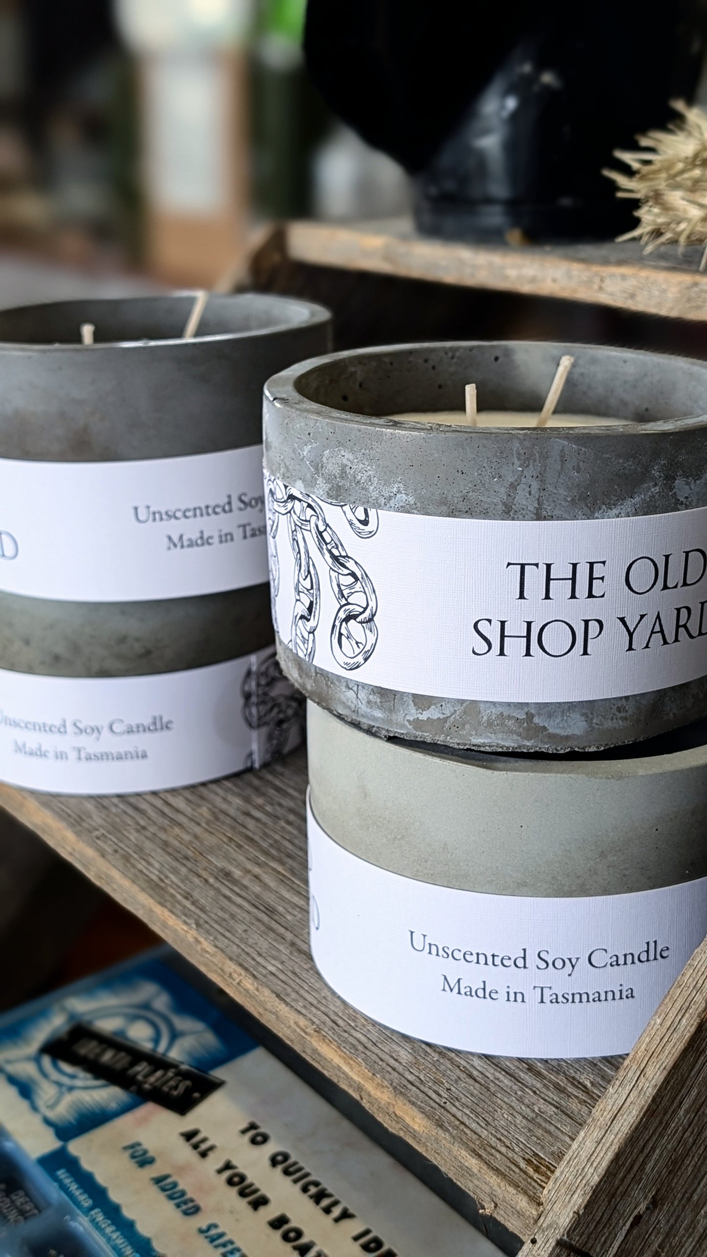 Concrete Soy Candle