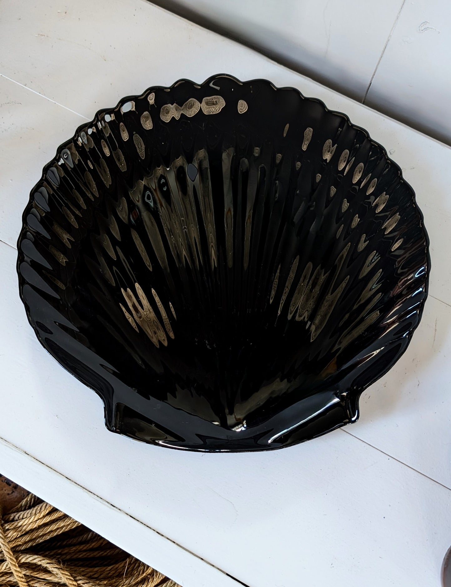 French Vintage Scallop Platter