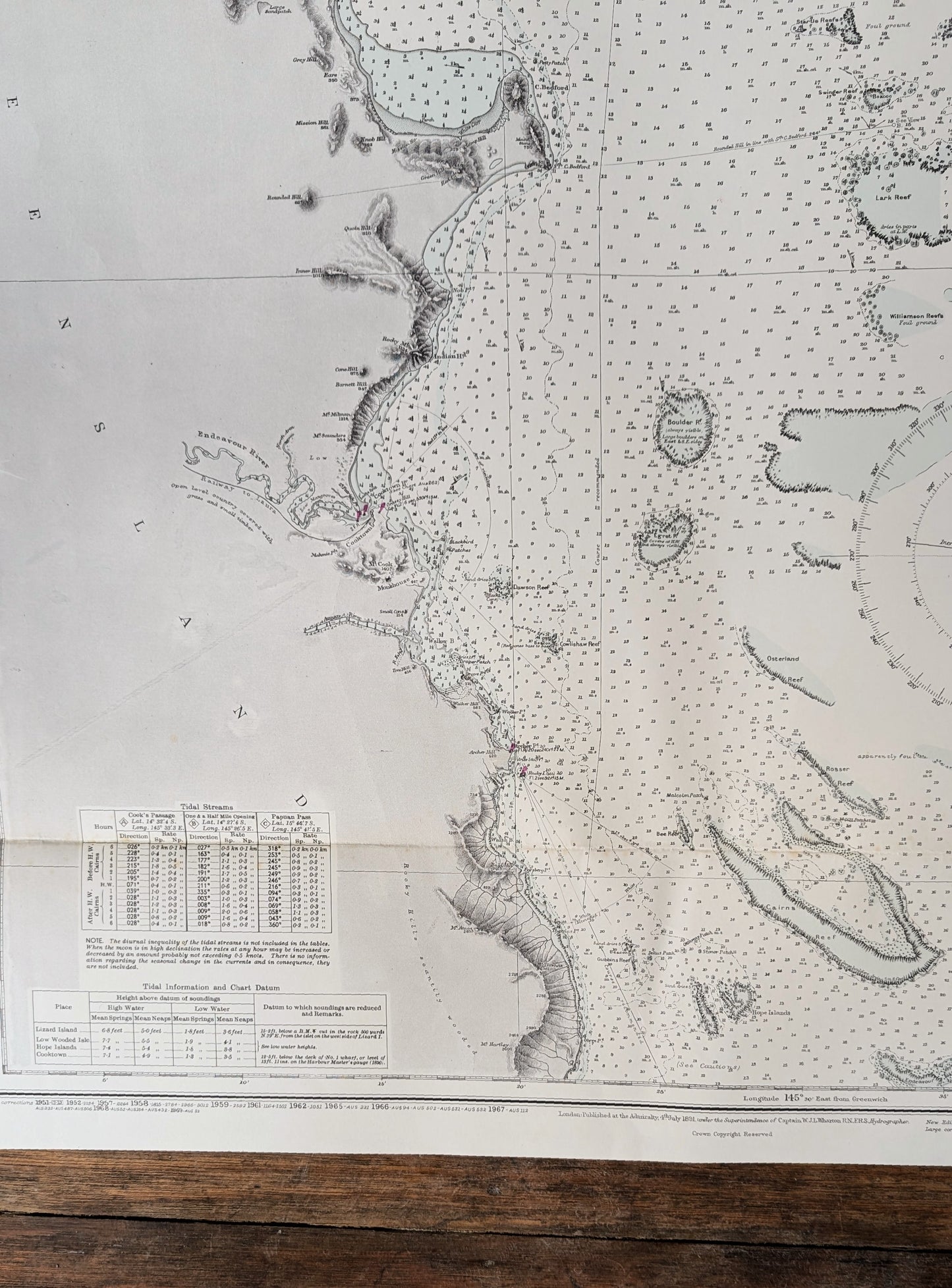 QLD - Hope Islands to Turtle Group 2923 Chart / Map