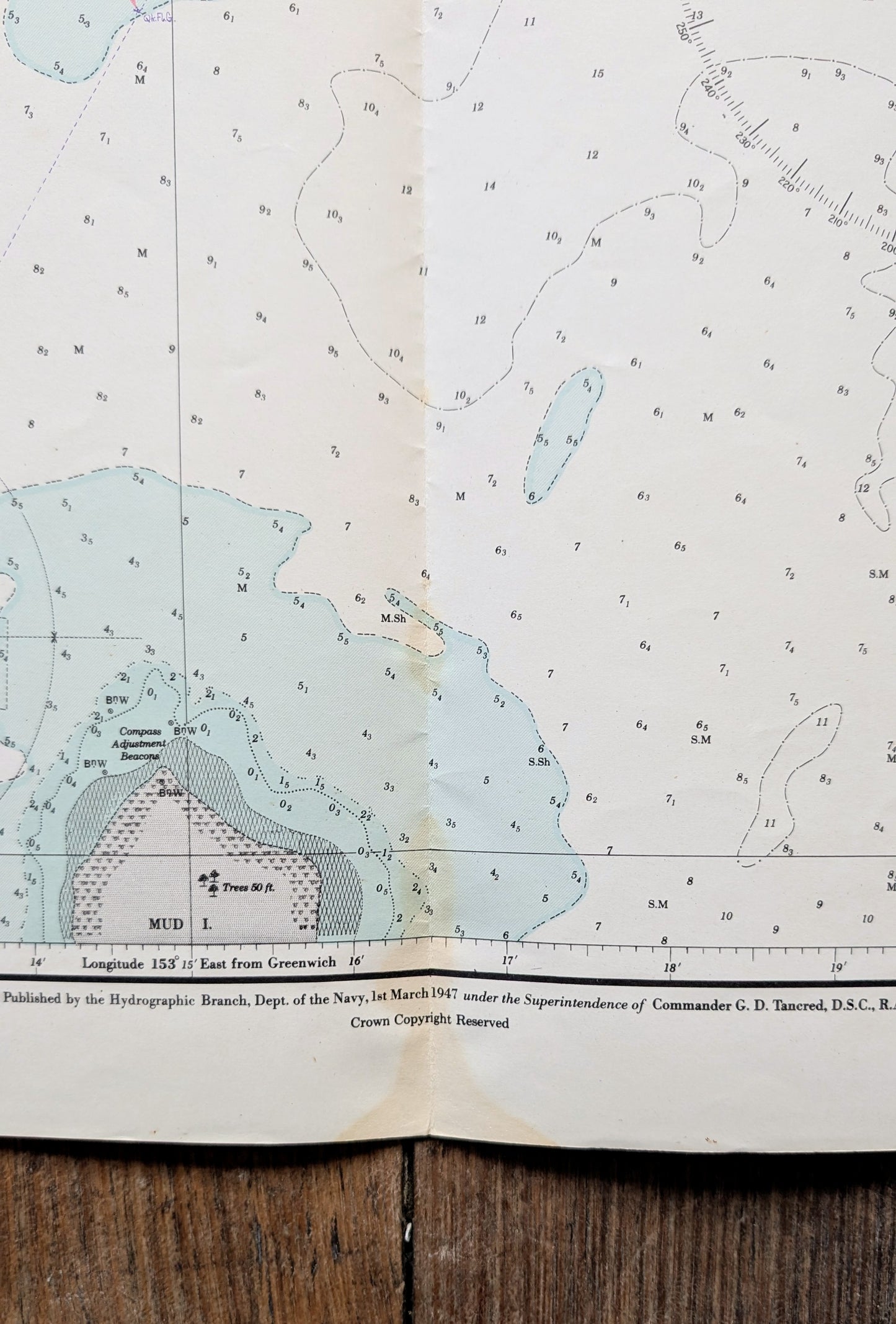 QLD - Moreton Bay inc Stradbroke Island 116 Chart / Map