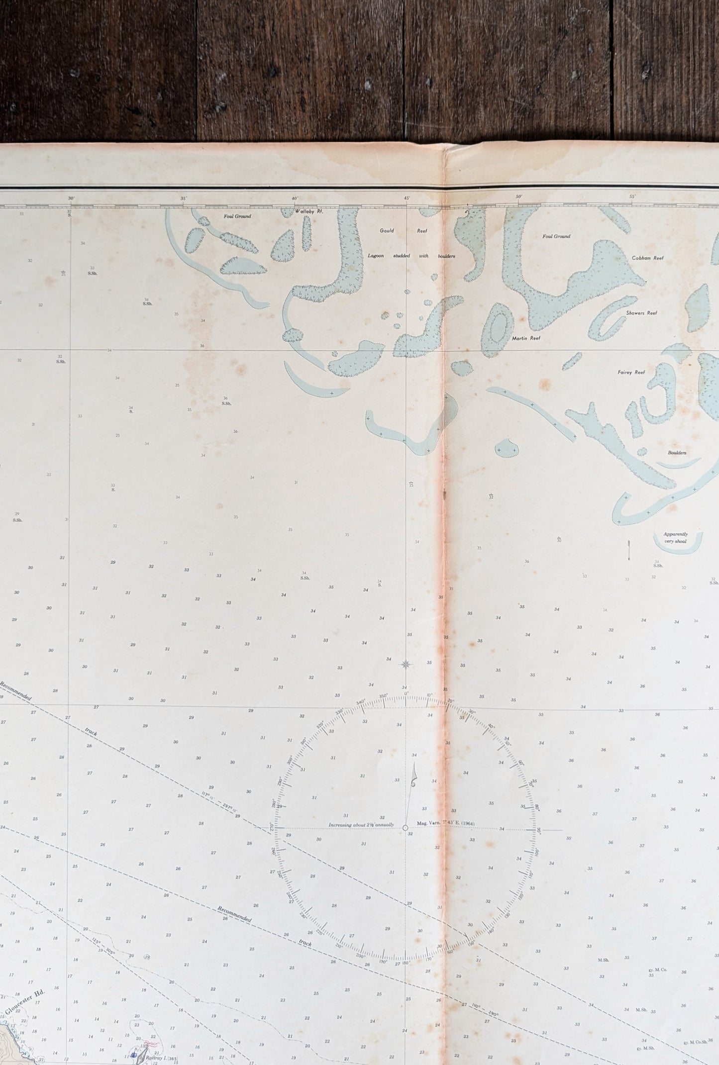 QLD - Whitsunday Island to Bowen 63 Chart / Map