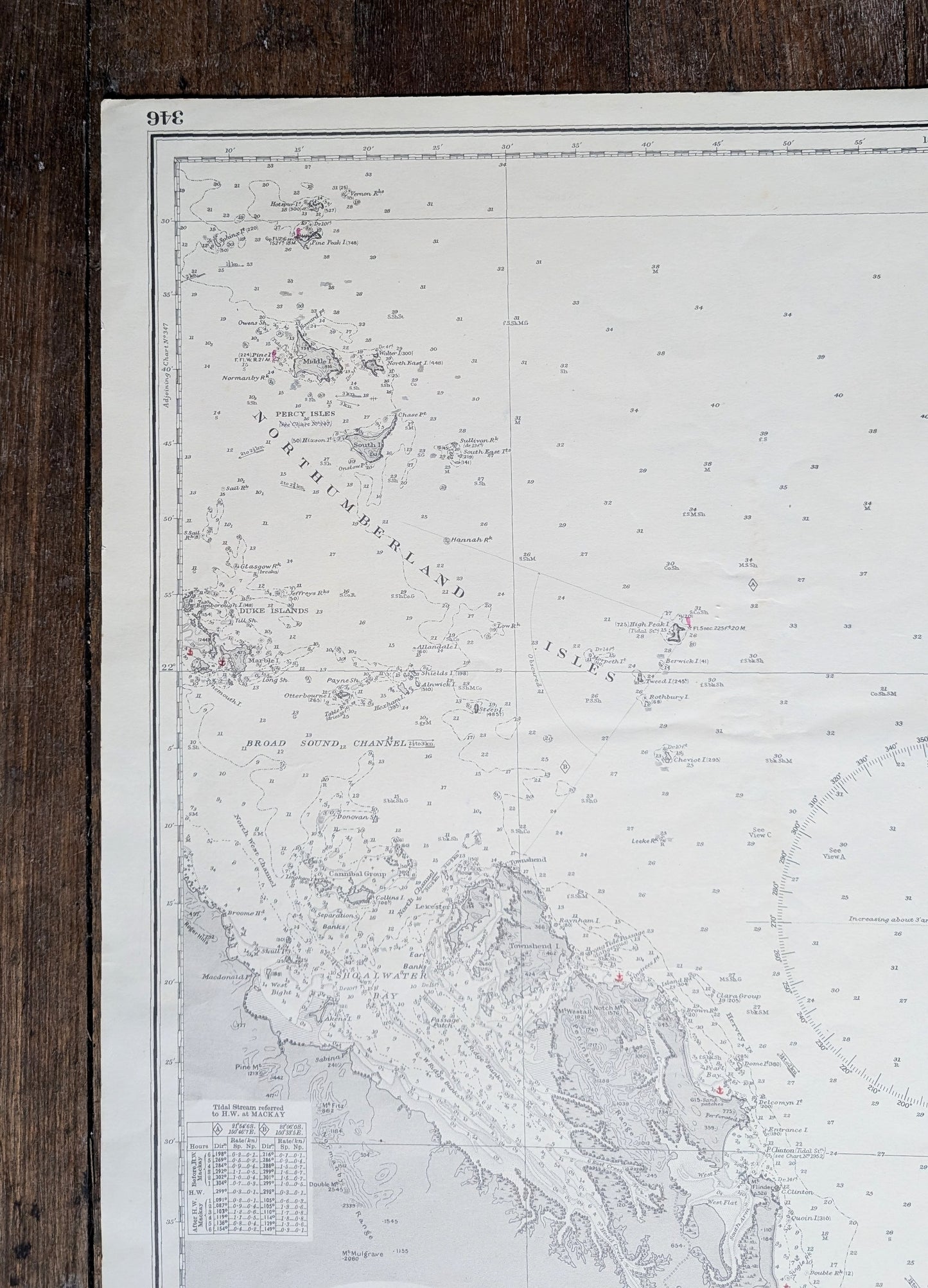 QLD - Keppel Isles to Percy Isles 346 Chart / Map