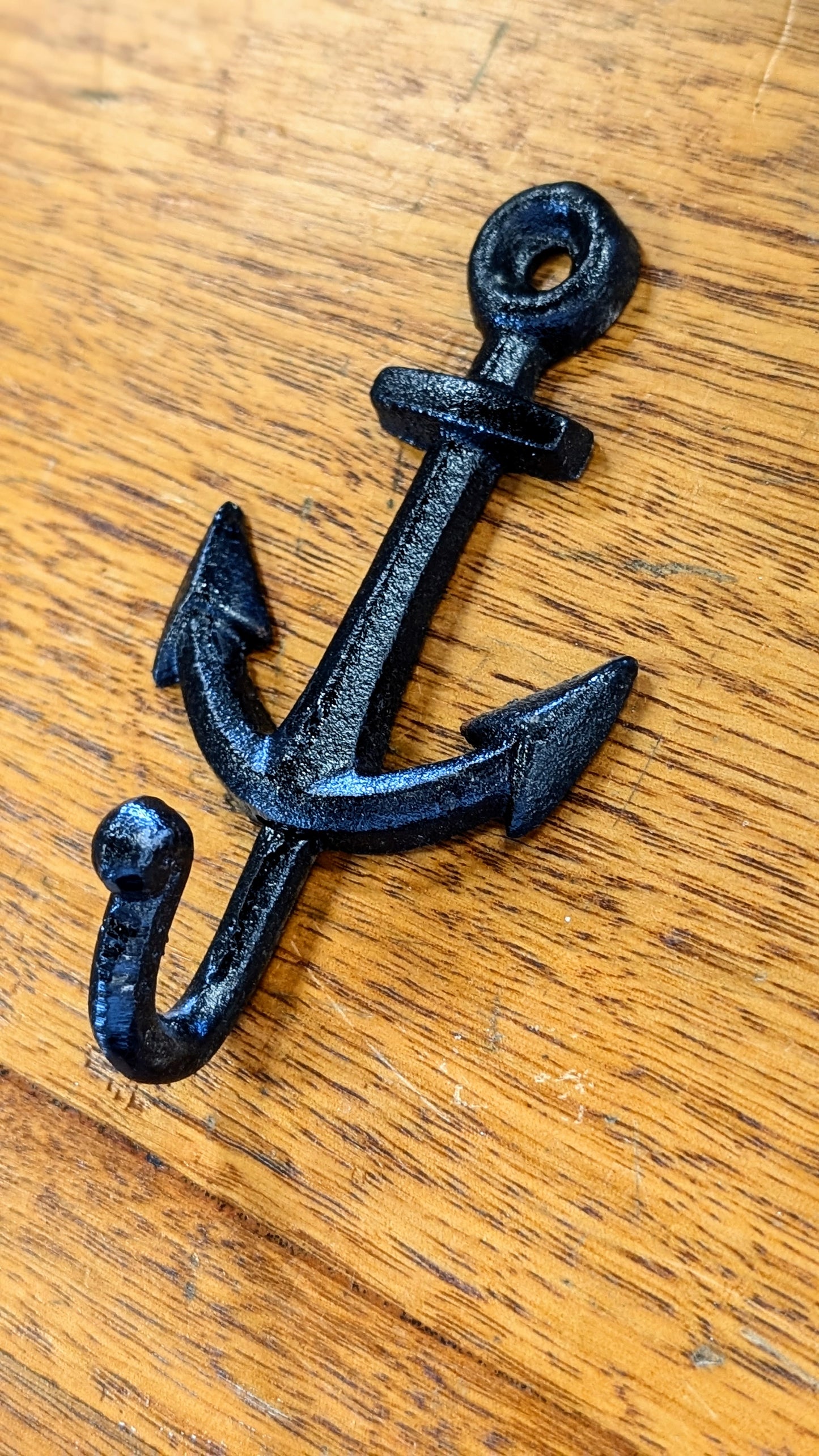 Anchor Wall Hook - Black