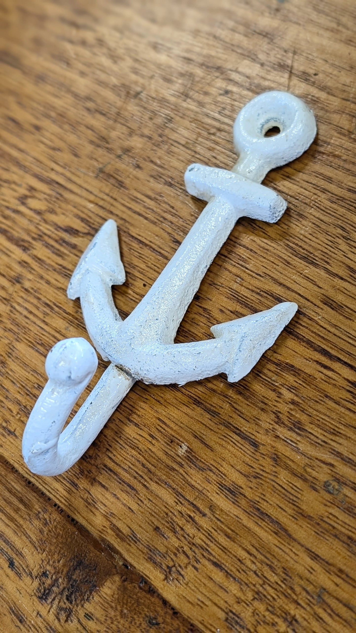 Anchor Wall Hook - White