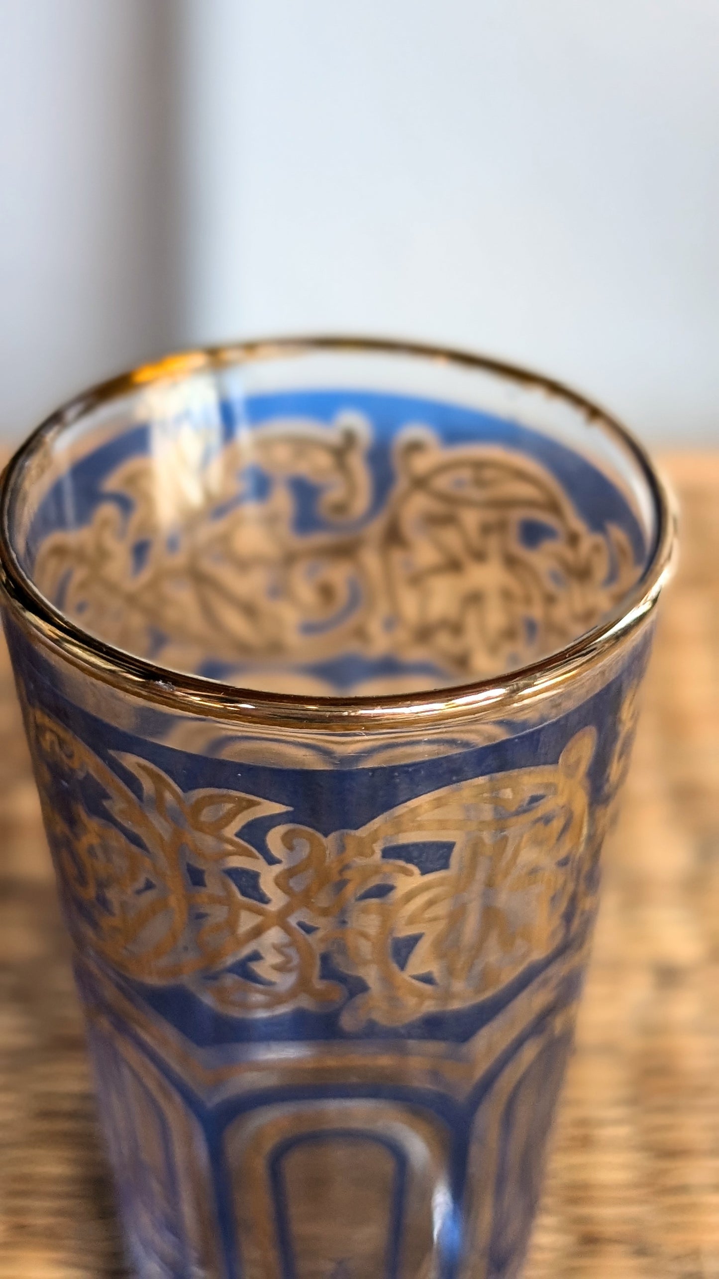 Vintage Fath Moroccan Tea Glasses