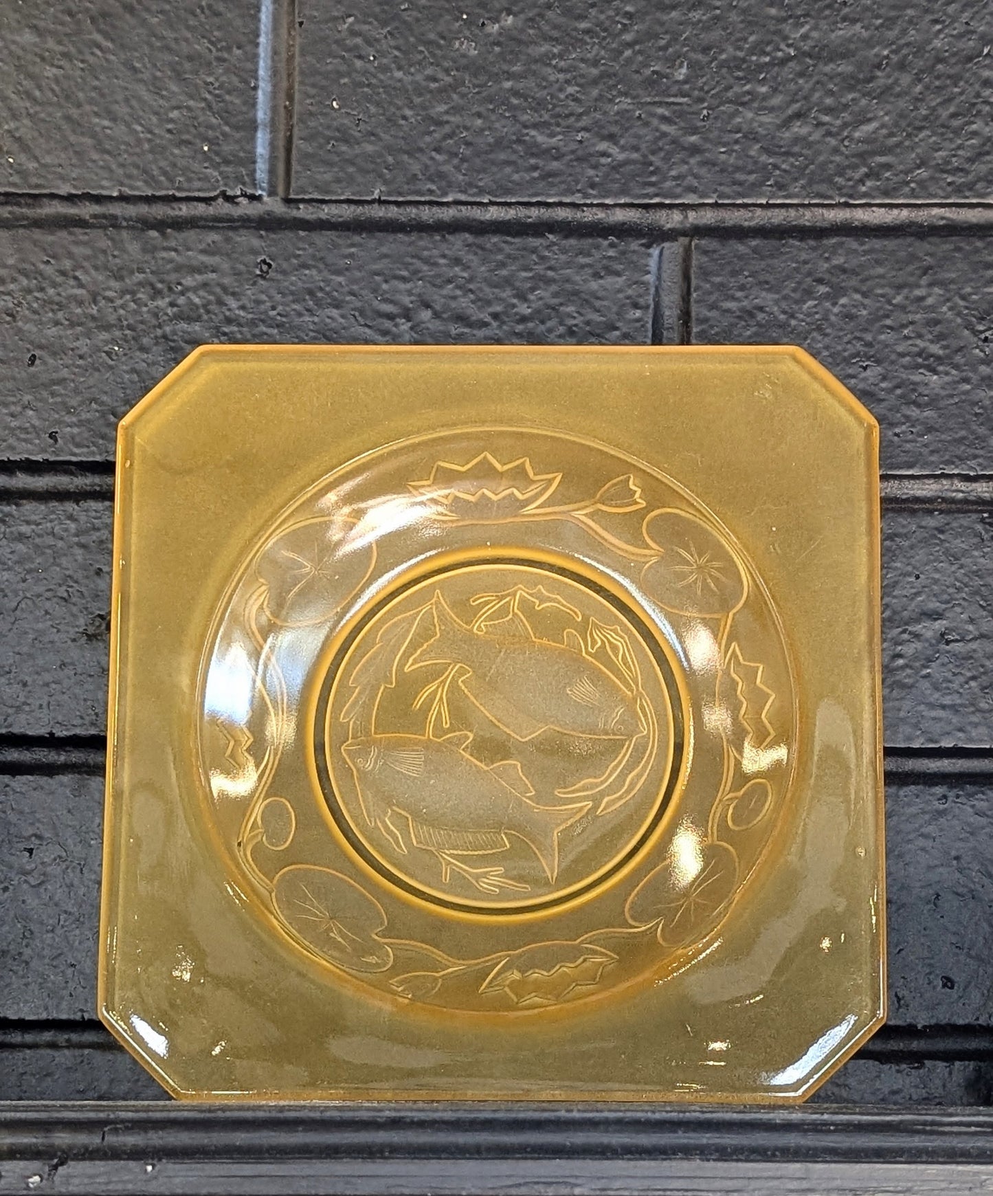 Art Deco Fish Plate