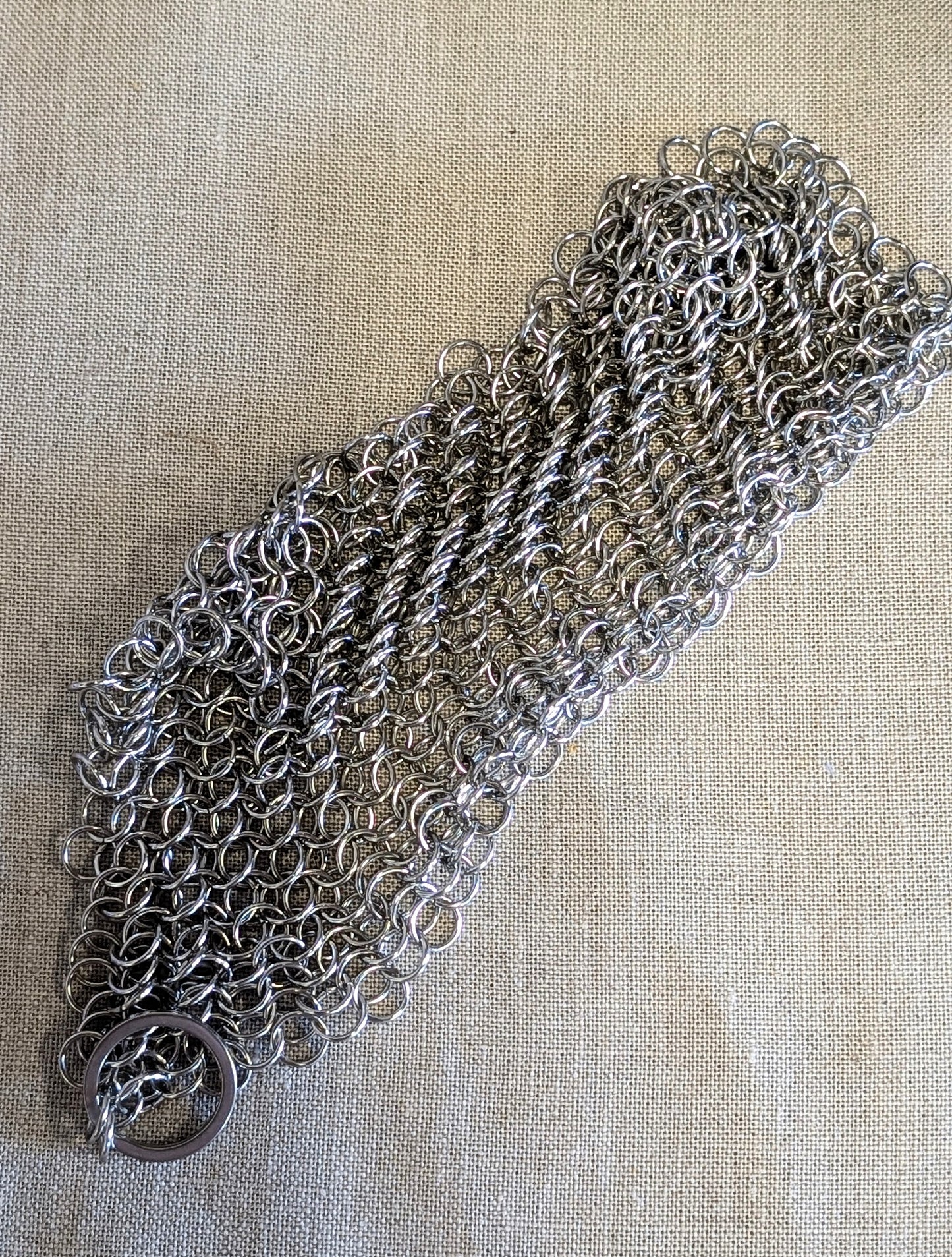 Stainless Steel Chain Mail Scourer