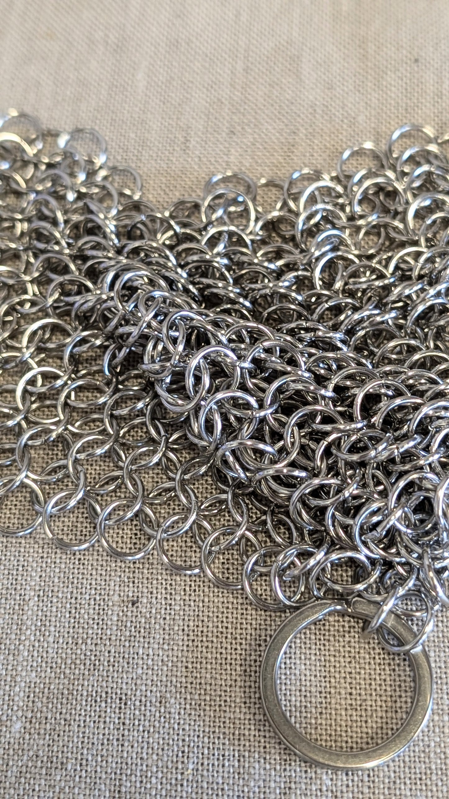 Stainless Steel Chain Mail Scourer