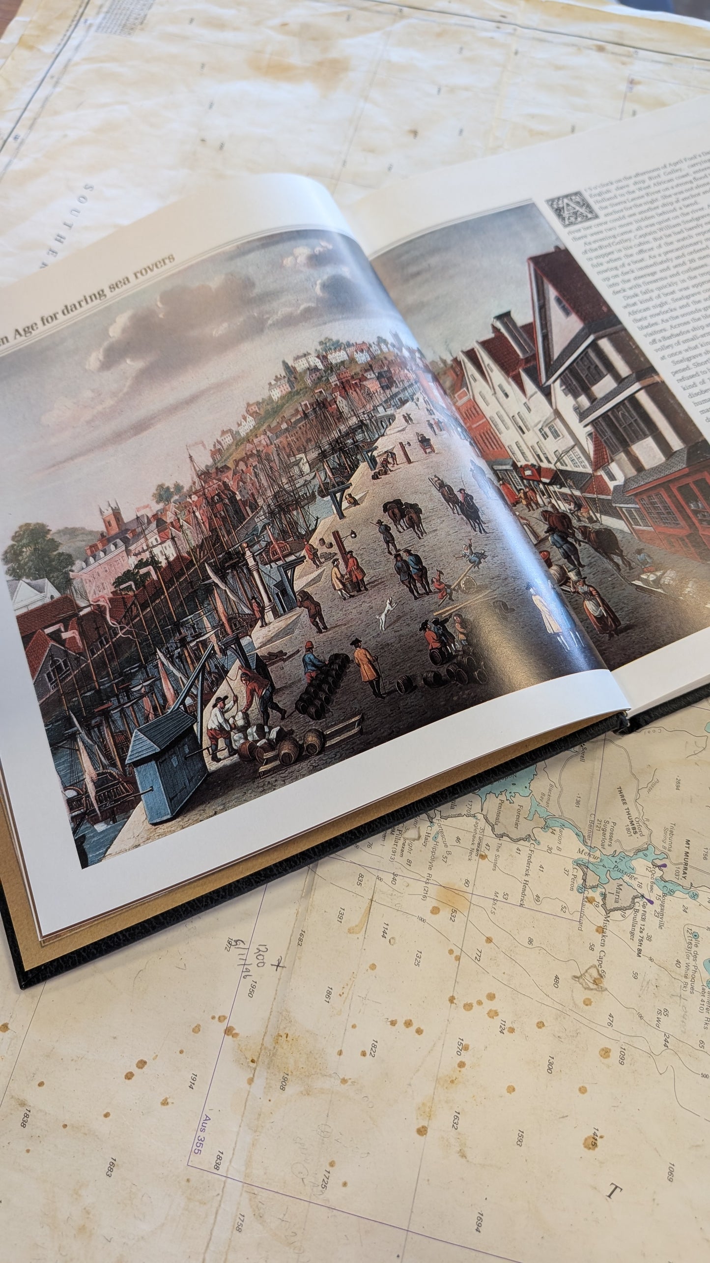 The Pirates - vintage book from "The Seafarers" series