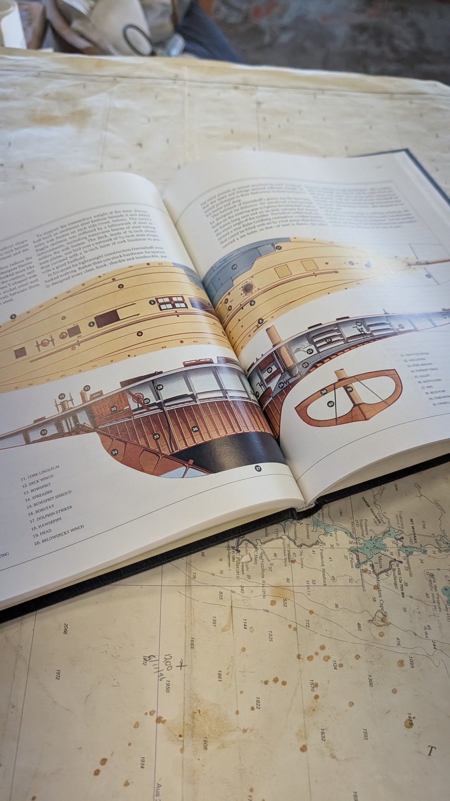 The Racing Yachts - vintage book from "The Seafarers" series