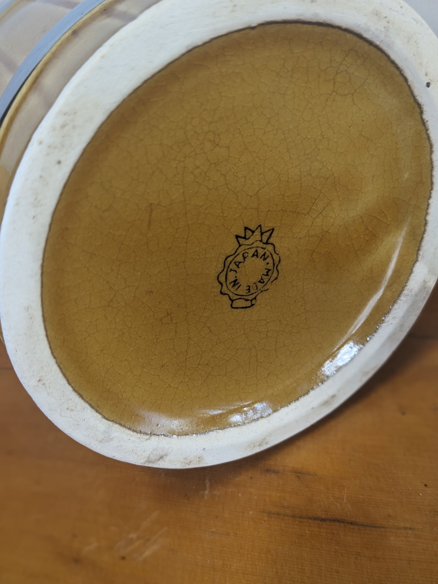 Vintage Japanese Barrel Beer Mug