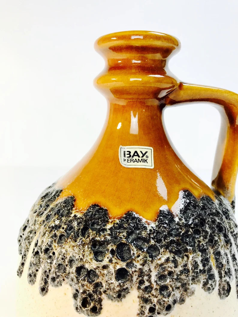 Mid Century West German "Bay Keramik" Ceramic Jug / Vase
