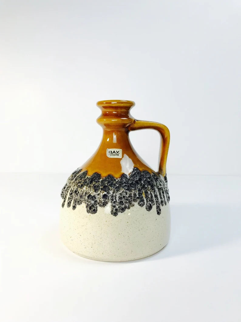 Mid Century West German "Bay Keramik" Ceramic Jug / Vase