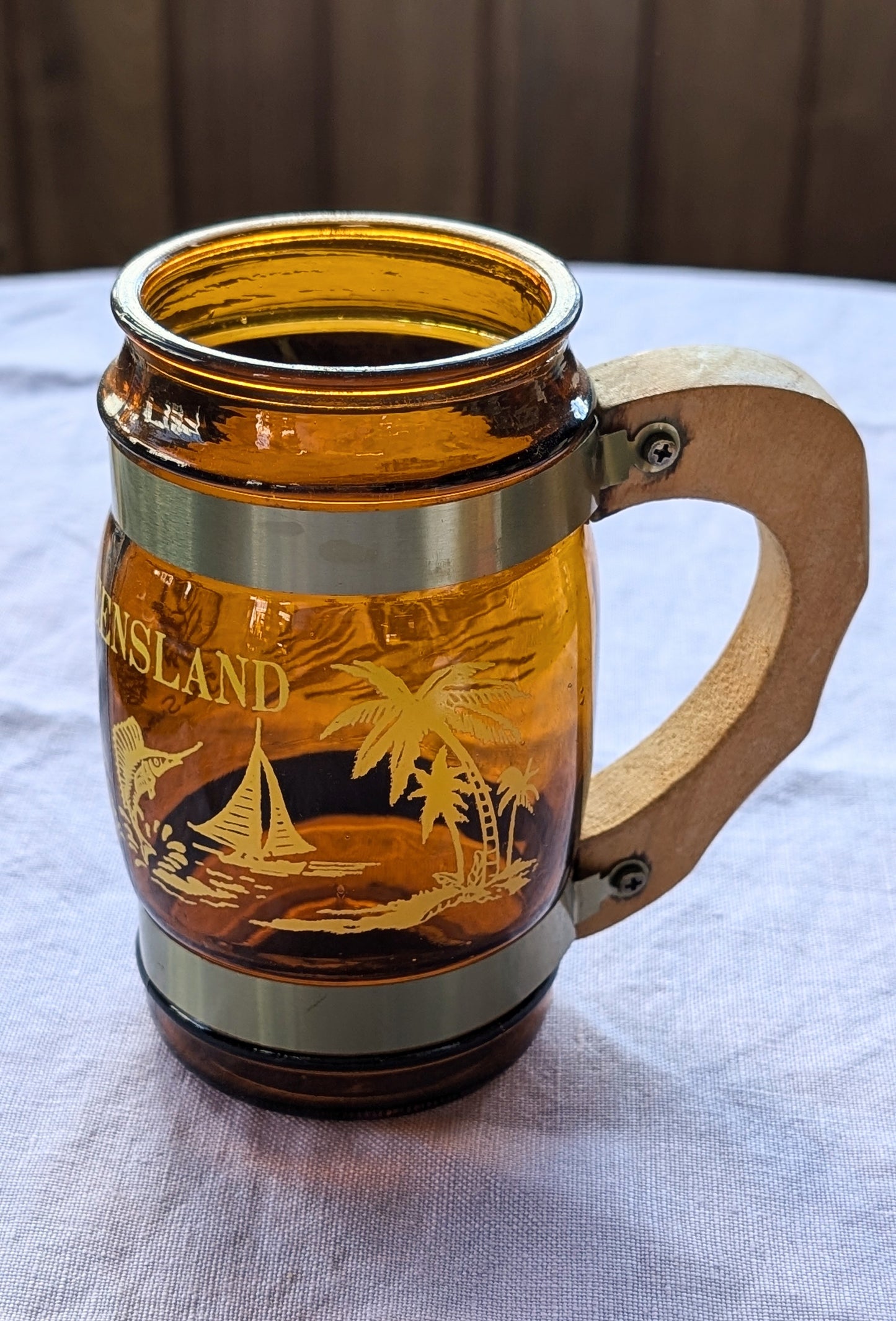 Vintage Queensland Beer Mug
