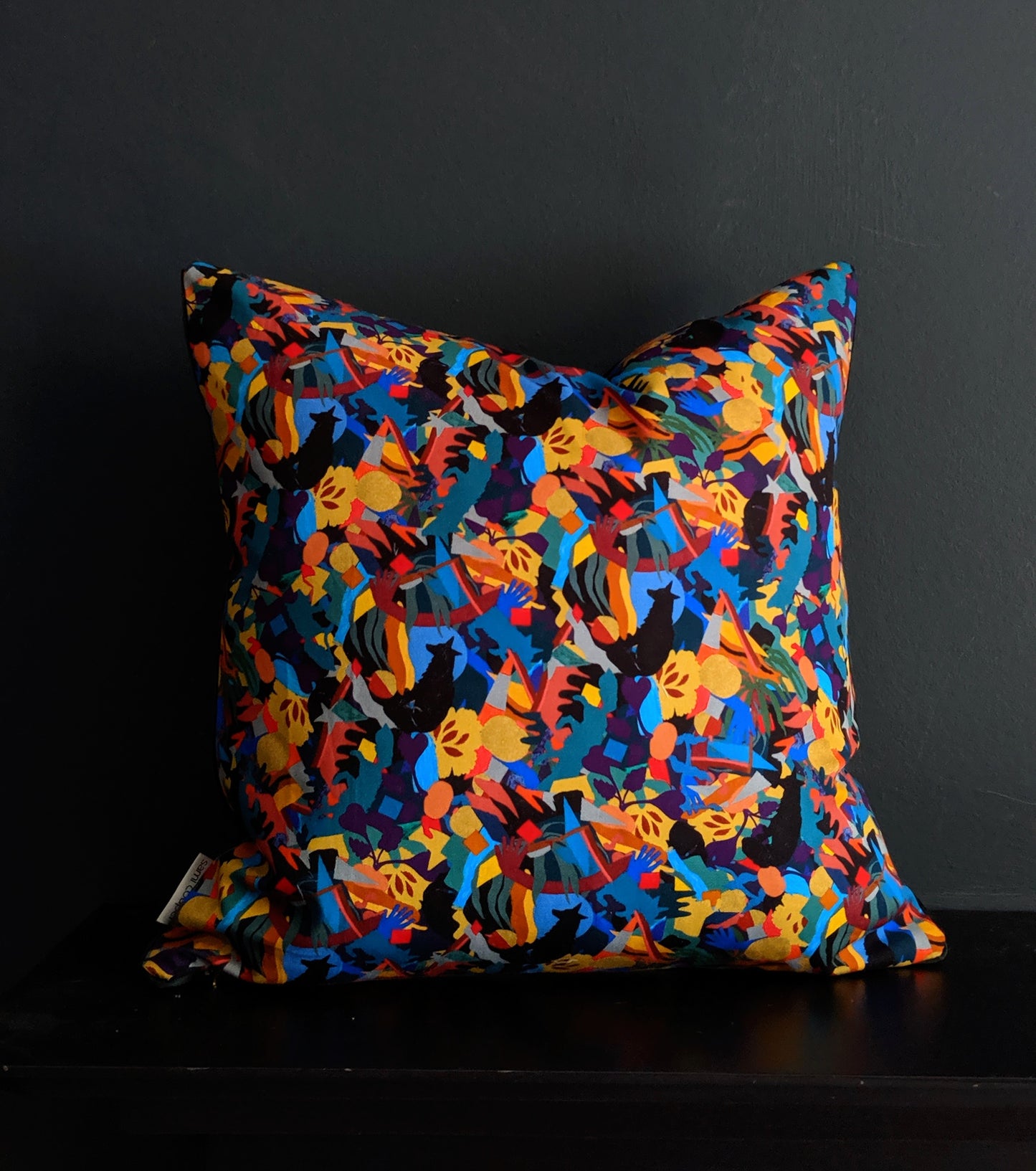 Abstract Multicolour Cushion
