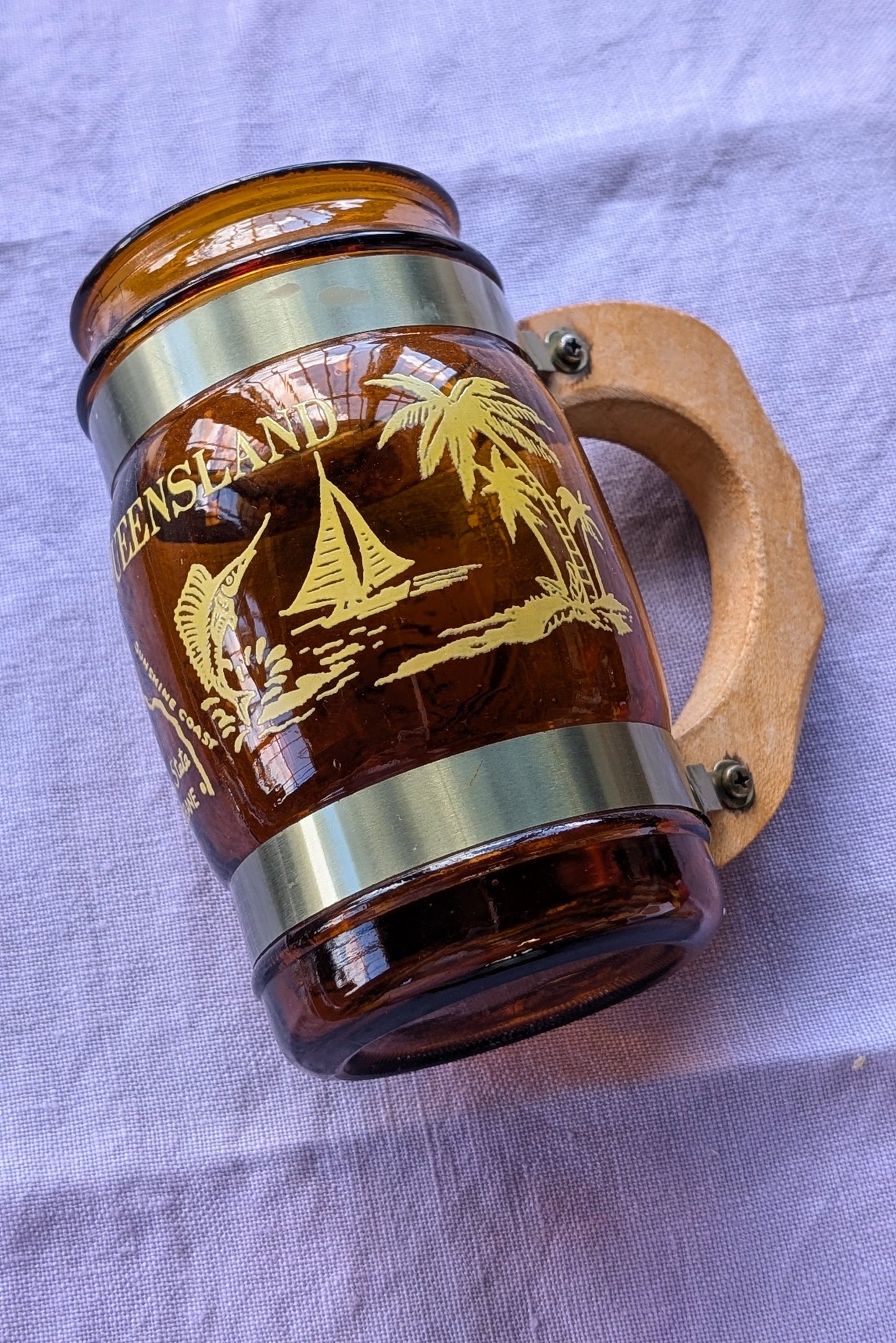 Vintage Queensland Beer Mug