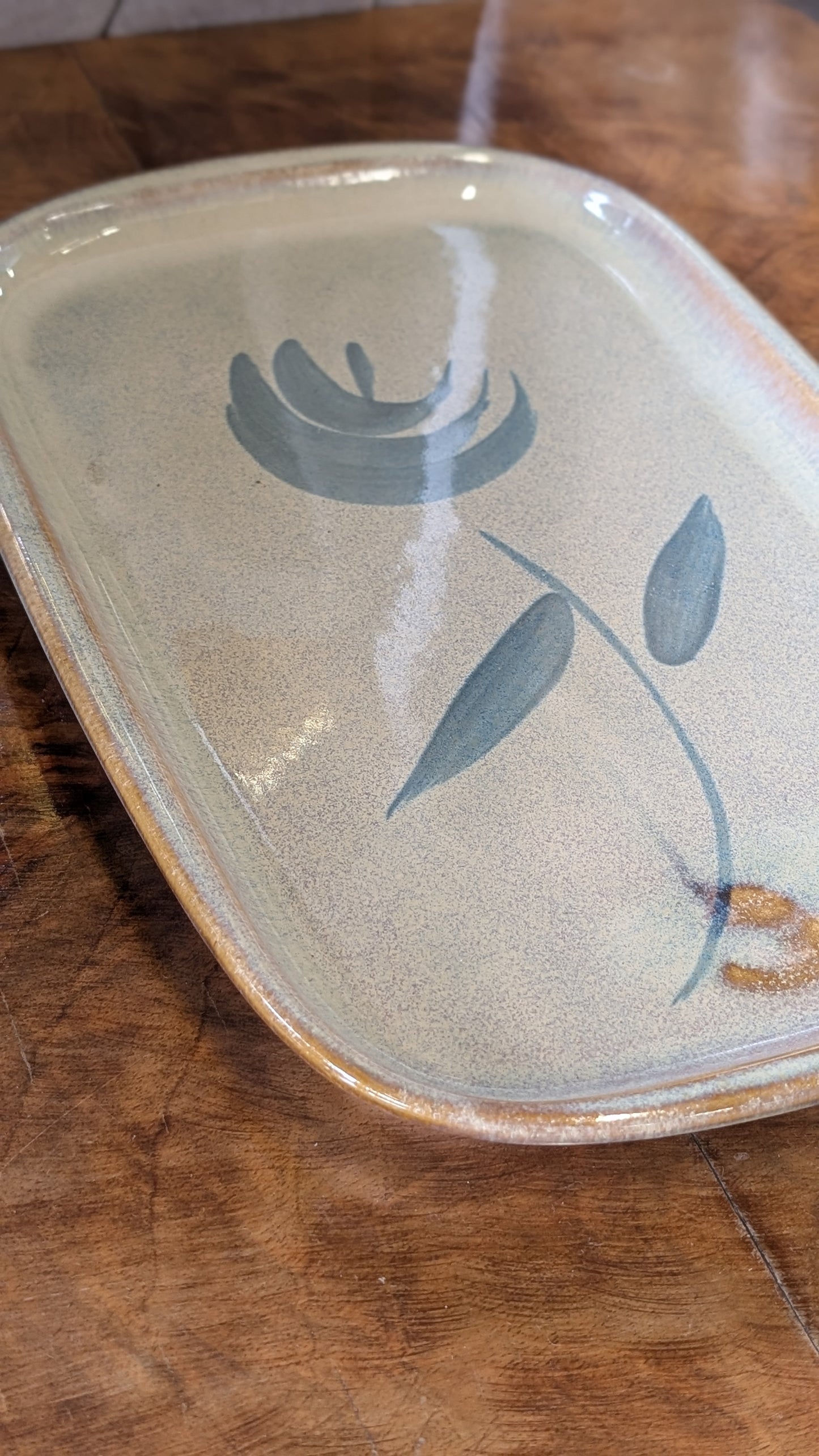 Hand Painted Vintage Plate