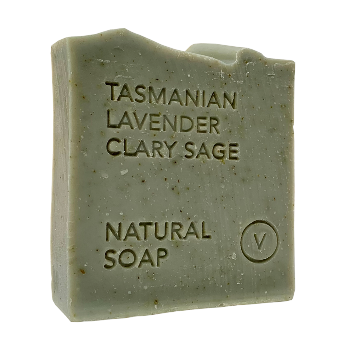 Natural Soap - Tasmanian Lavender & Clary Sage