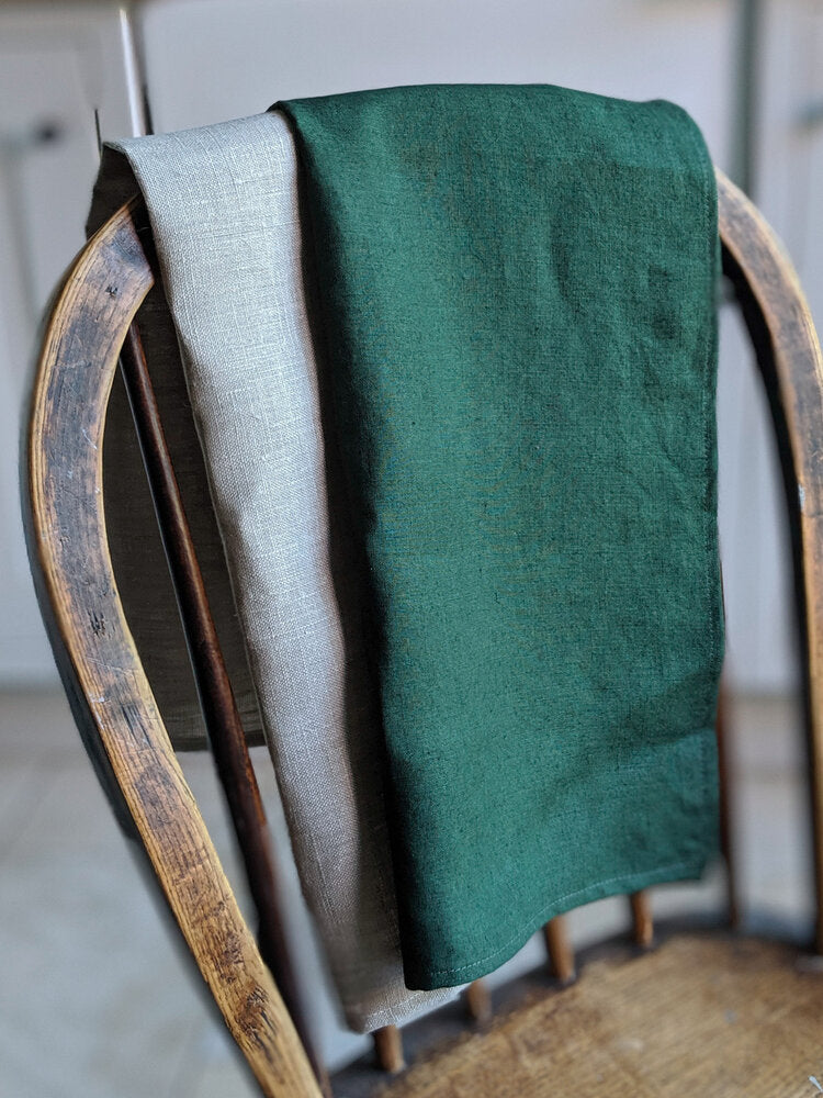 Linen napkin - Forest Green