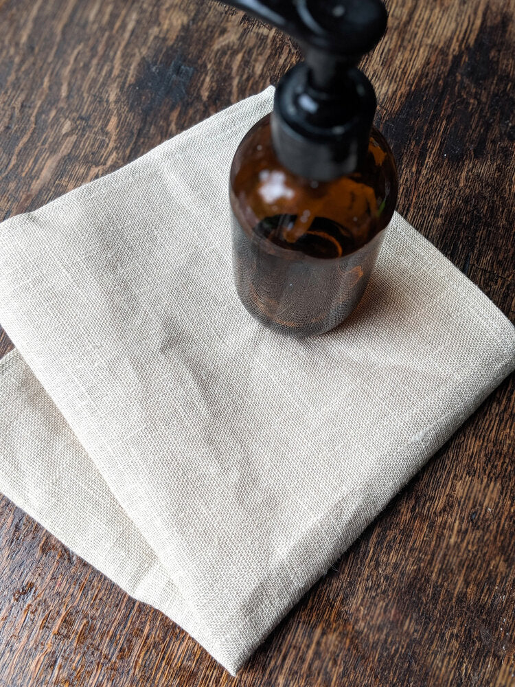 Natural linen cleaning cloth