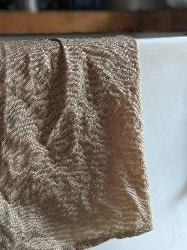 Natural linen cleaning cloth
