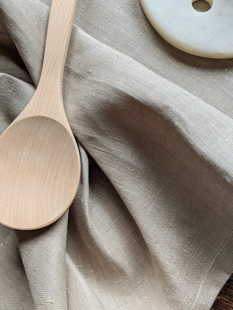 Natural Irish linen table runner