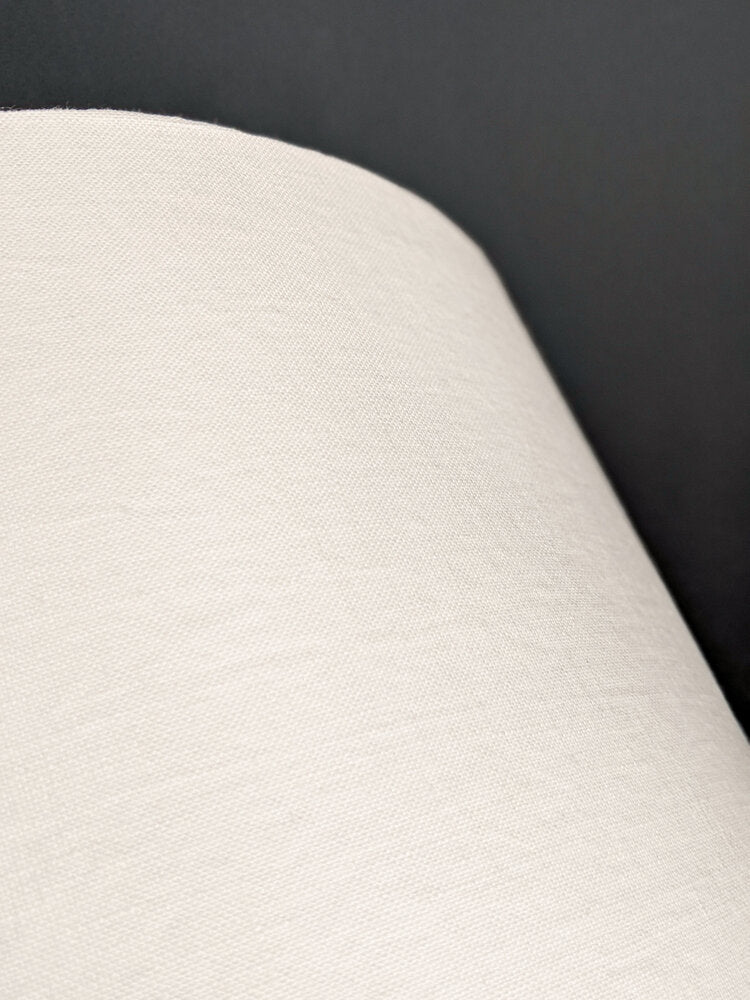 Irish Linen Lamp Shade - White