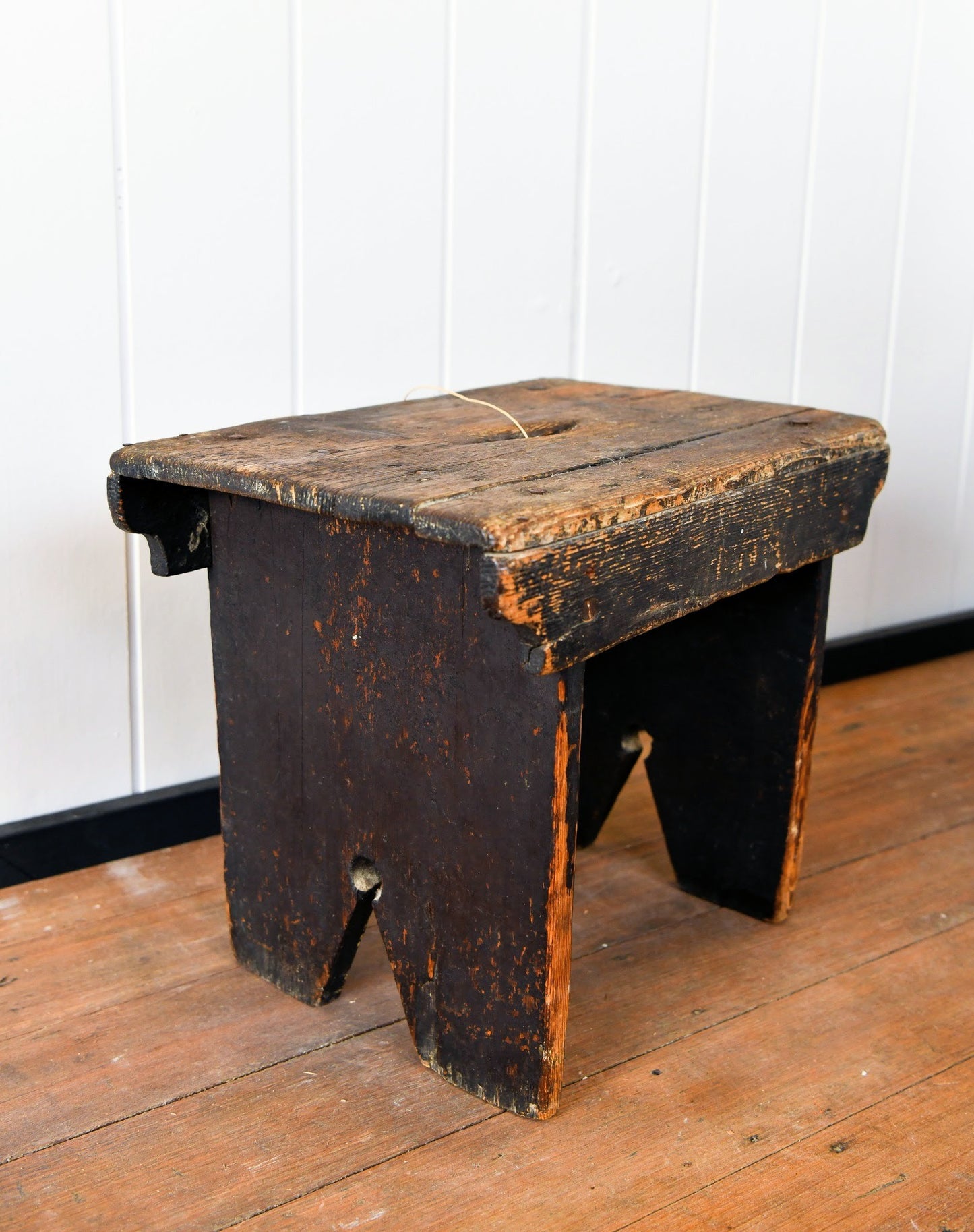 Antique English Pine Milking Stool
