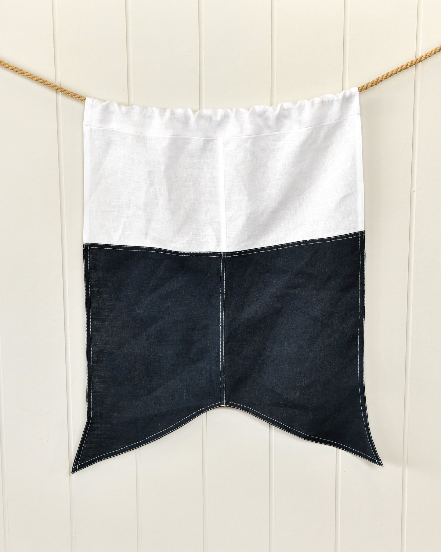 Linen Ships Signal Flag - Alpha