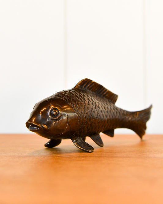 Solid Brass Koi Fish
