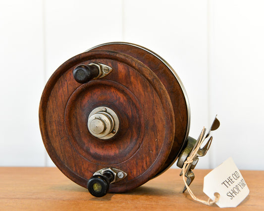 Vintage Wooden Surf Reel