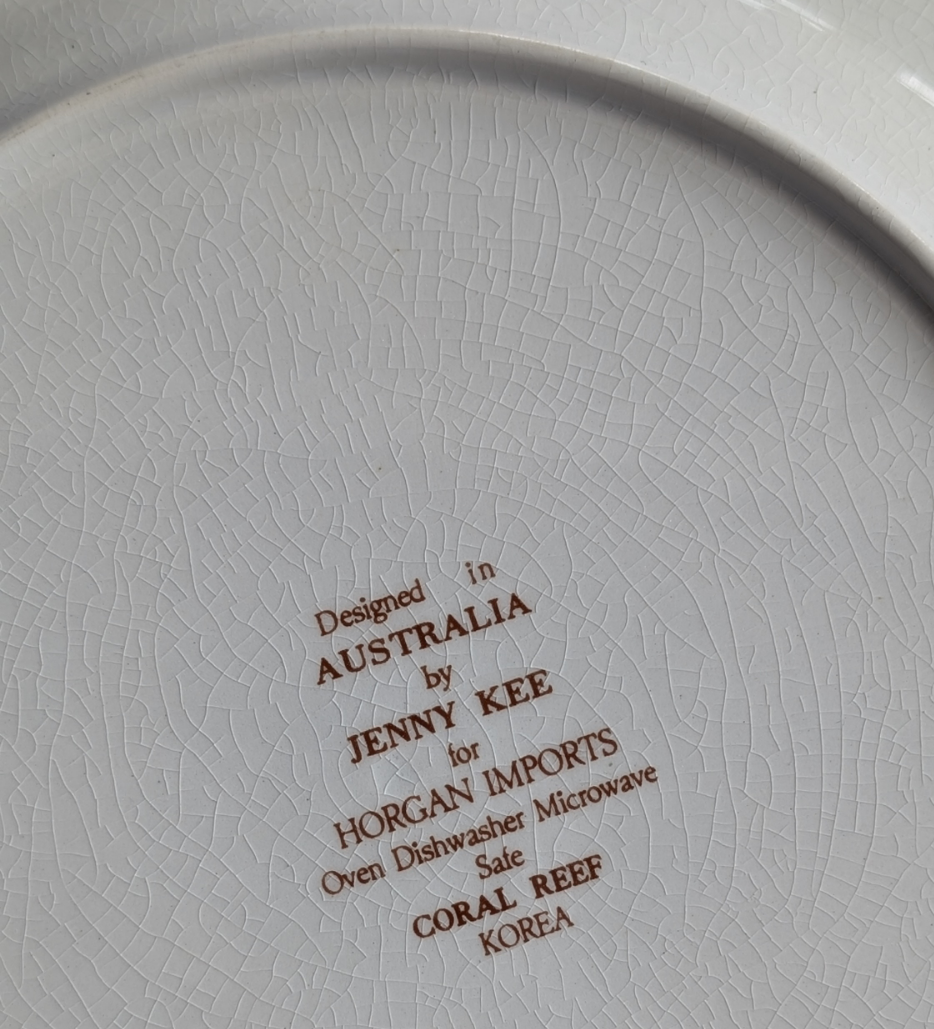 Jenny Kee Vintage Fish Plate