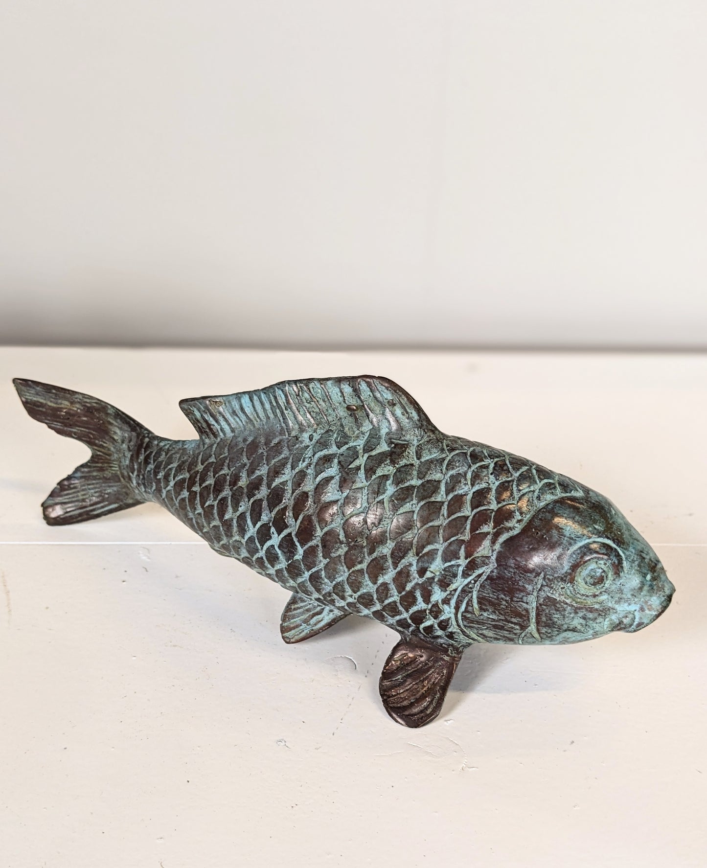 Solid Brass Koi Fish