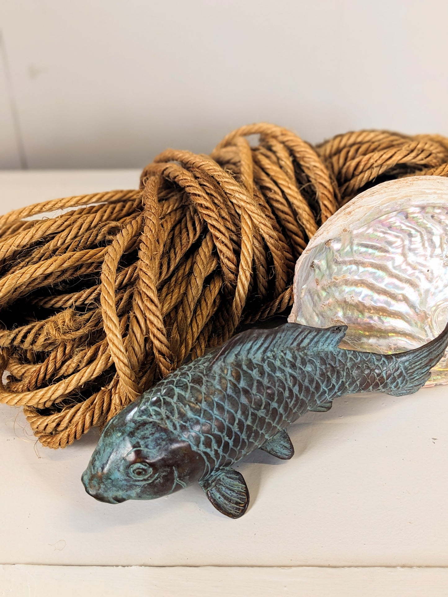 Natural vintage rope