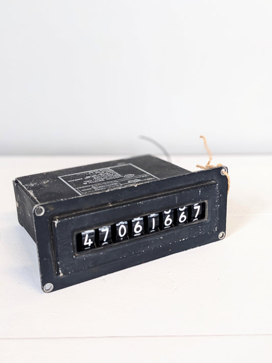 Vintage Industrial Counter