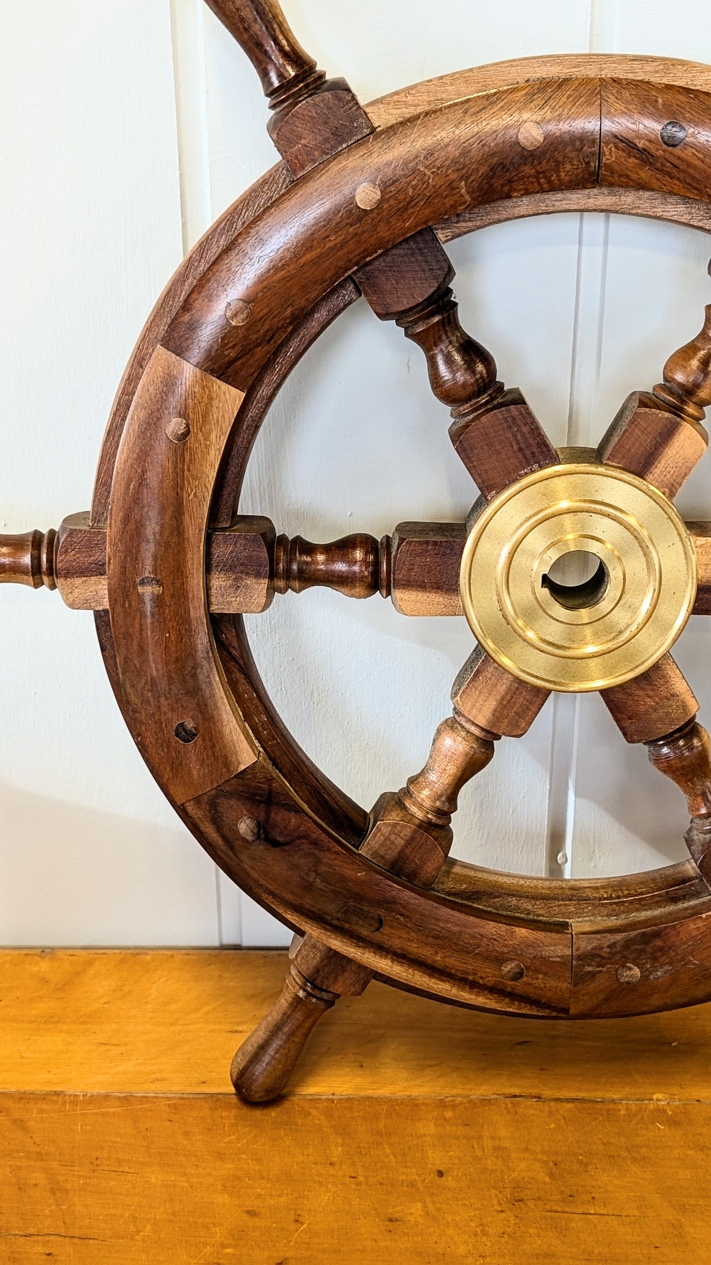 Vintage Ships Wheel 46cm