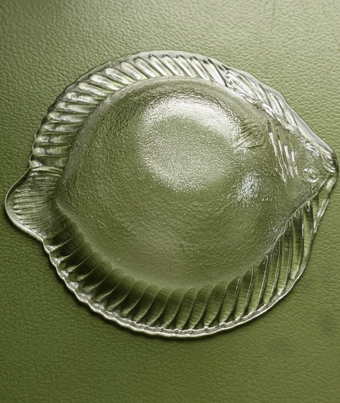 Vintage Japanese glass fish bowl