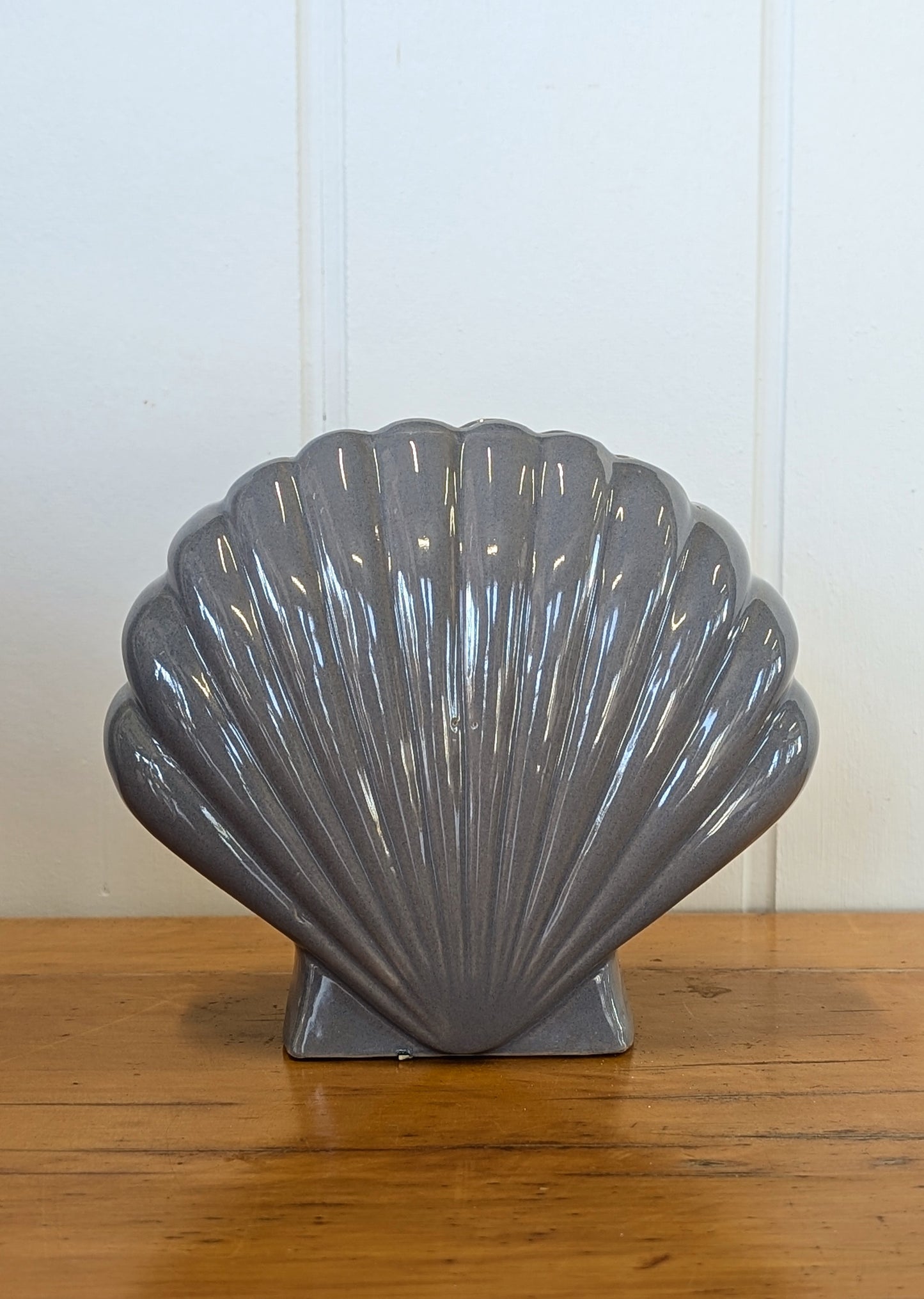 Vintage Shell Ceramic Vase